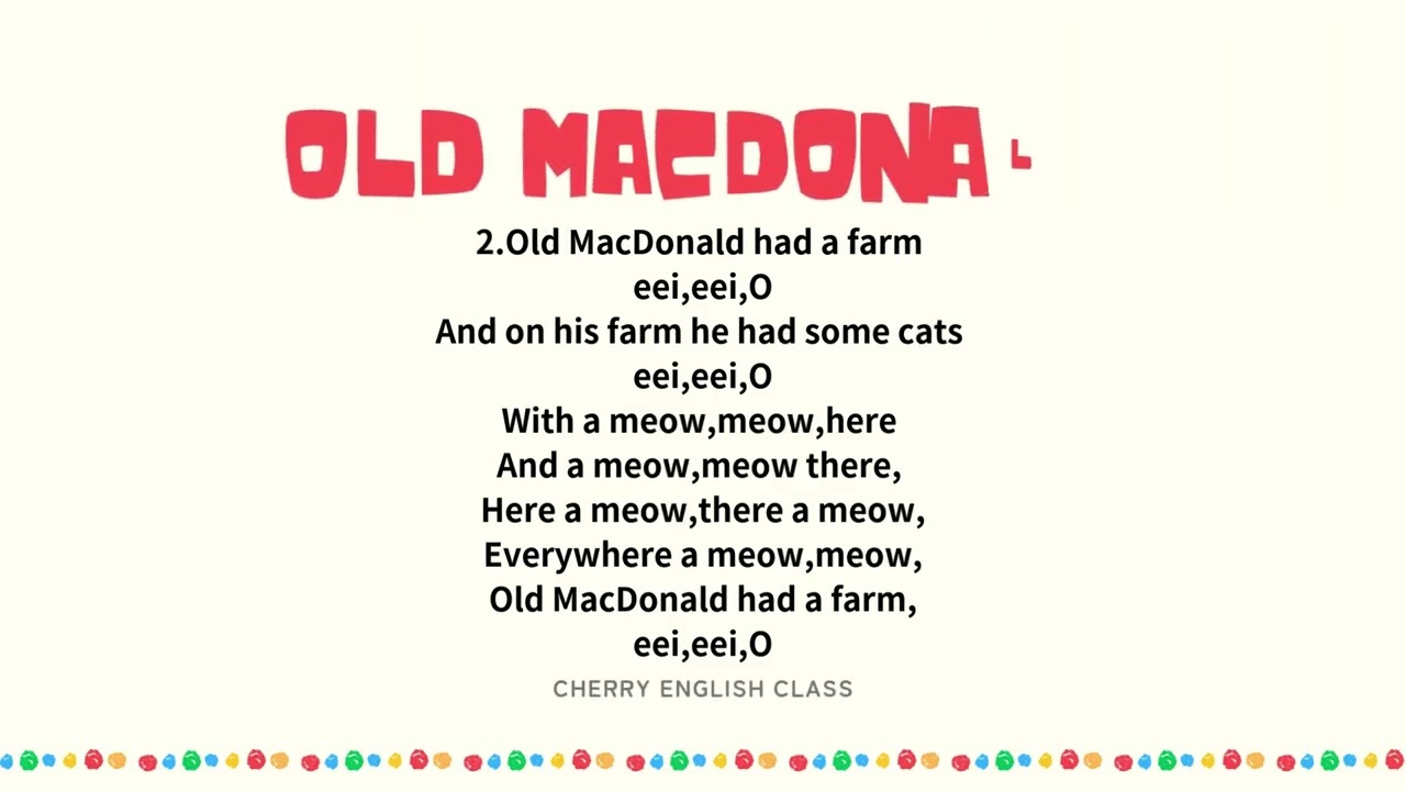 Old MacDonald Had a Farm | Kids English Song