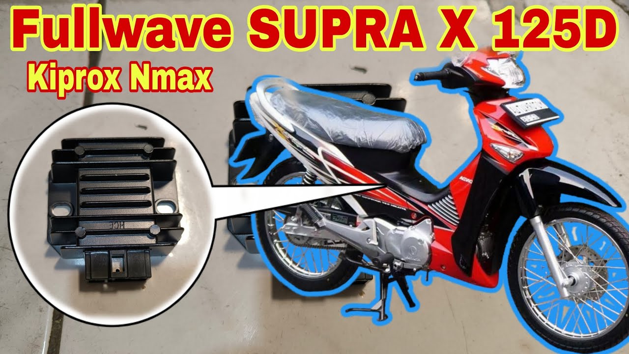 cara fullwave pasang kiprok nmax di Honda Supra x 125 d