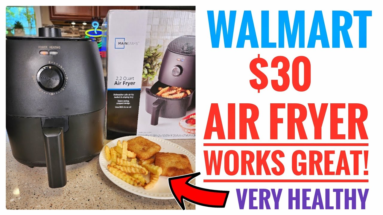 Обзор аэрофритюрницы Walmart Mainstays за 30 долларов. МНЕ ОЧЕНЬ НРАВИТСЯ!!!!