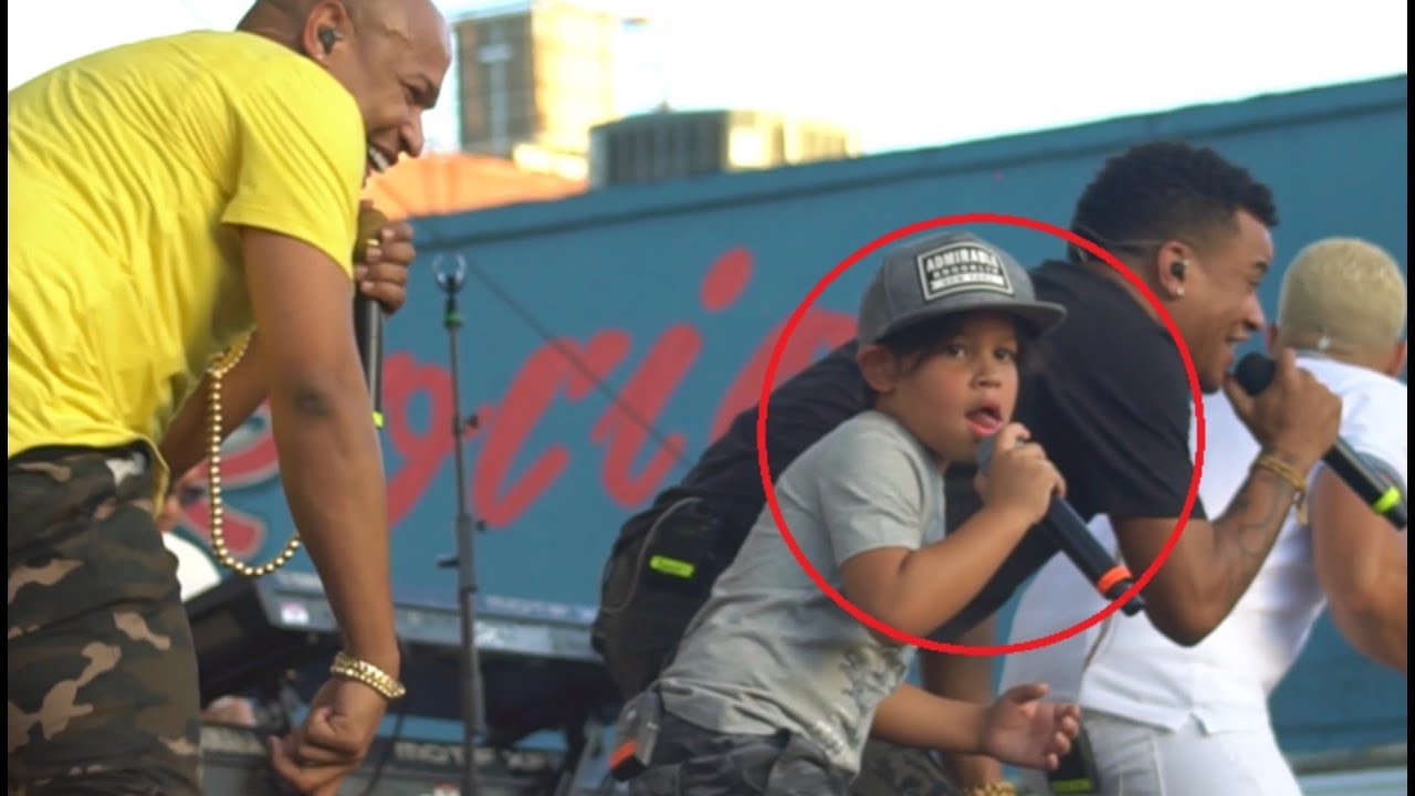 El Hijo de Alexander Delgado deslumbra bailando con GENTE DE ZONA | Calle 8.