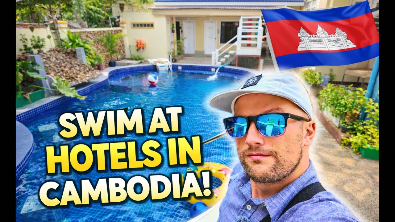 You Can Use Hotel Pools in Cambodia Without Staying There?! 🇰🇭