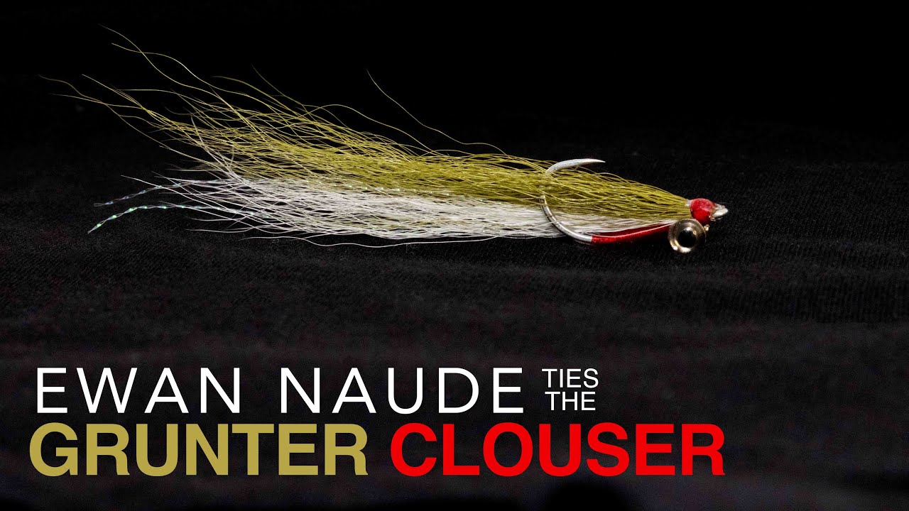 Step-by-step fly tying: Grunter Clouser by Ewan Naude