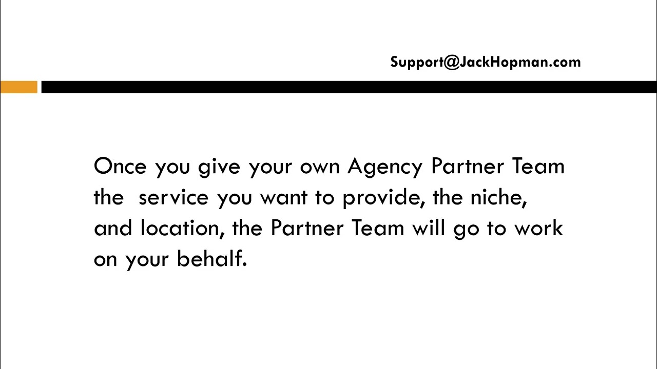 Agency Partner Program