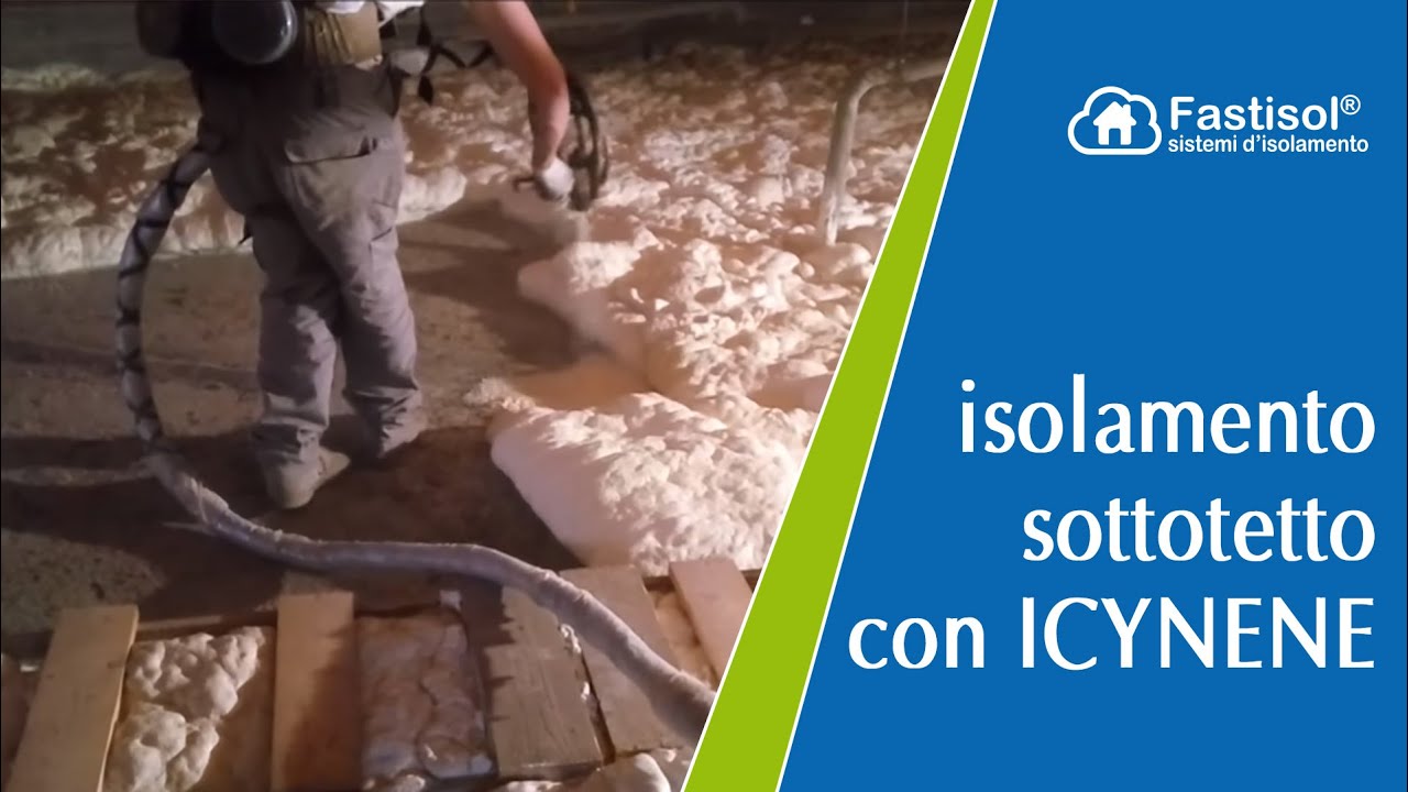 Isolamento sottotetto con schiuma Made in Canada Fastisol