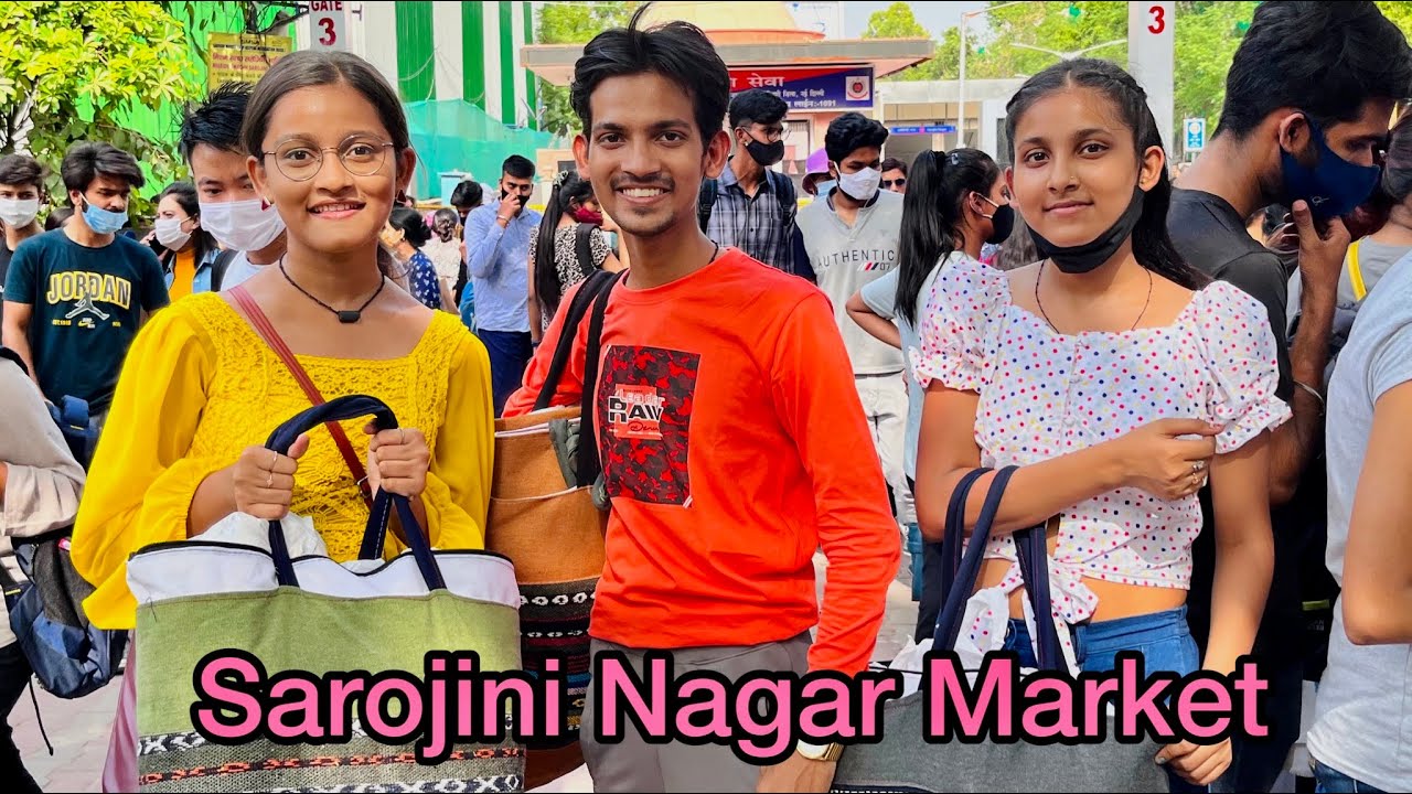 Shopping at Sarojini Nagar Market || Visiting Lotus Temple First Time || Trip to Delhi || Part - 2