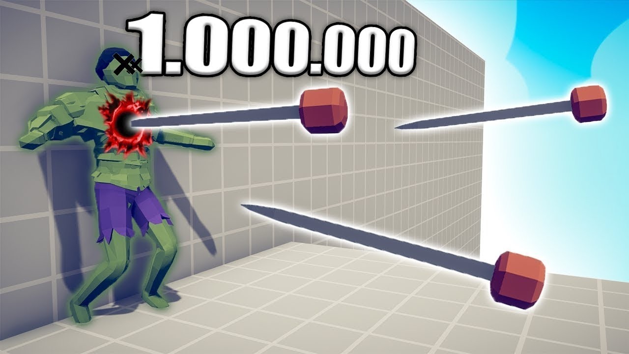 1.000.000 DAMAGE BLOWDART vs UNITS - TABS | Totally Accurate Battle Simulator 2026