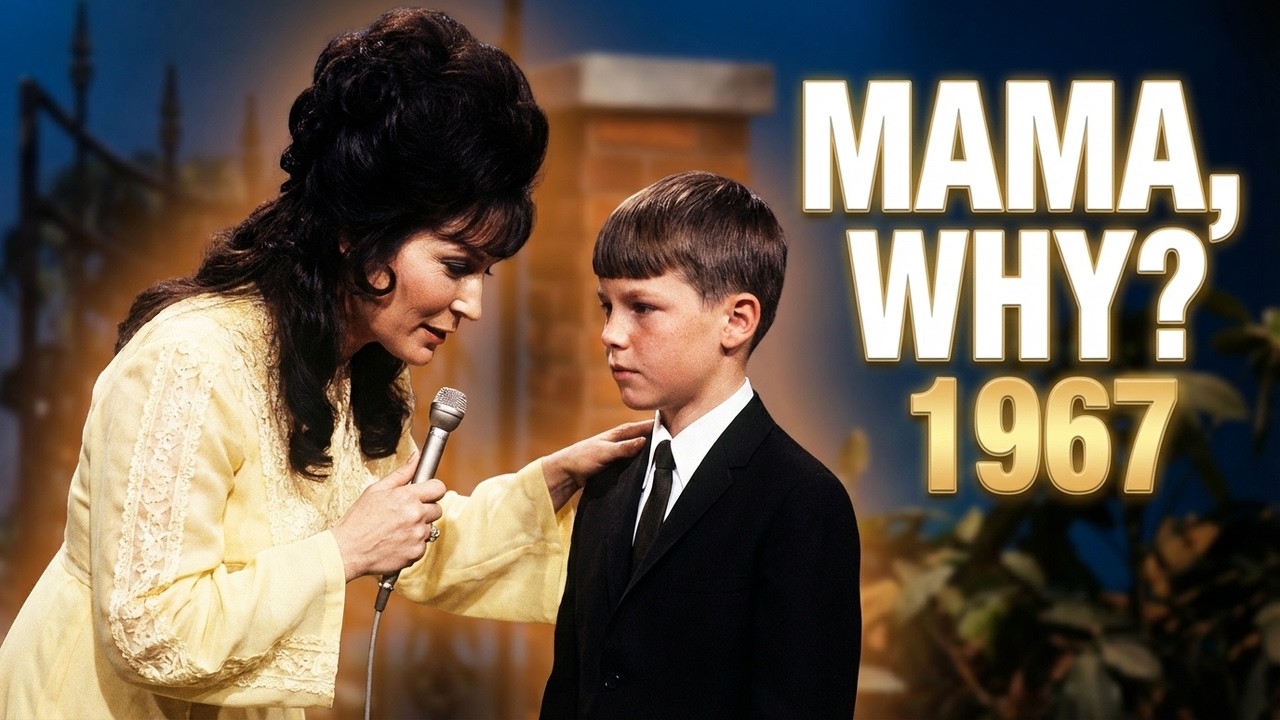 Loretta Lynn - Mama, Why? 1967 ( With his son Ernest Ray )