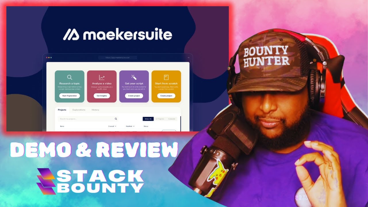 🚀 Maekersuite Review! AI Transforms Your YouTube Video Scripts 🎬 | Full Demo Inside! #appsumodeal