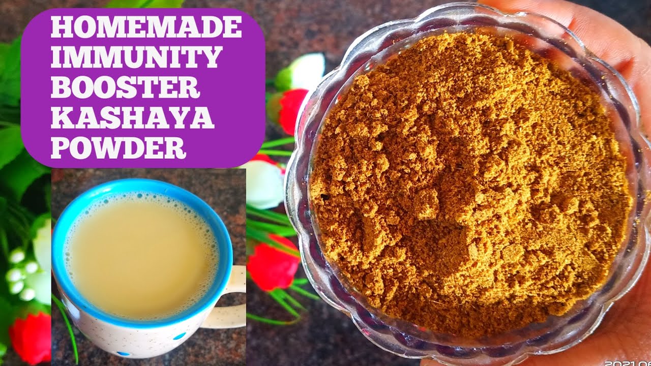 Homemade Kashaya Powder | Immunity Booster kashaya powder | kasaya powder at home ~ ASMR | RECIPES 💯