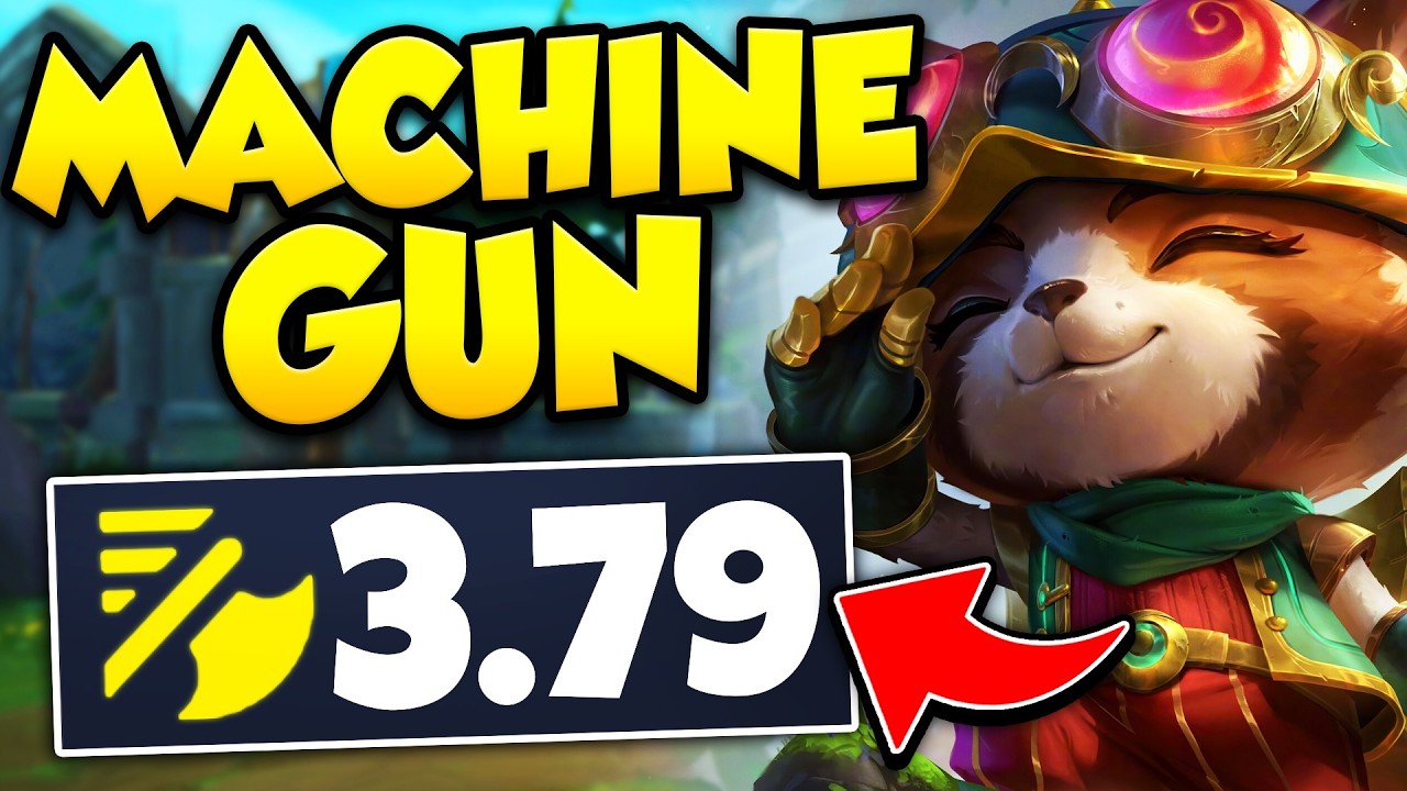 SEASON 8 TEEMO WAS A DIFFERENT BREED! (HILARIOUS MACHINE GUN BUILD)