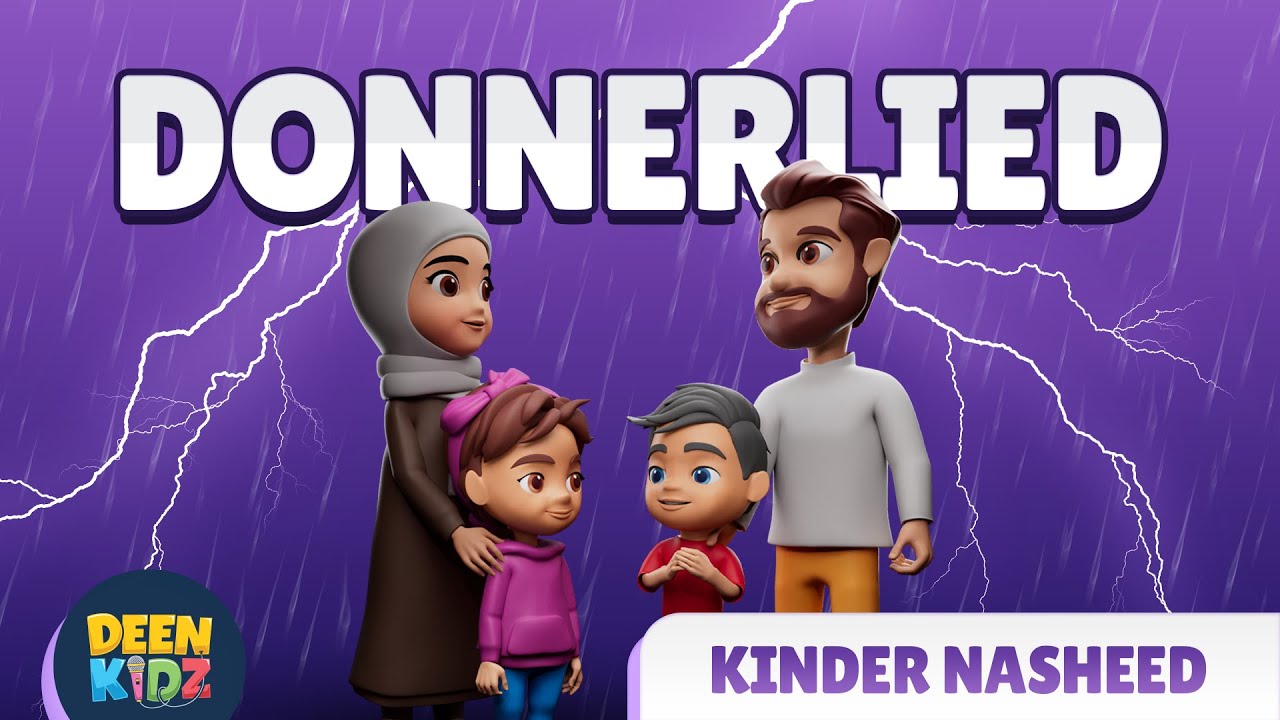 ⚡️ DONNERLIED – DEEN KIDZ Kindernasheed auf Deutsch | Ohne Instrumente