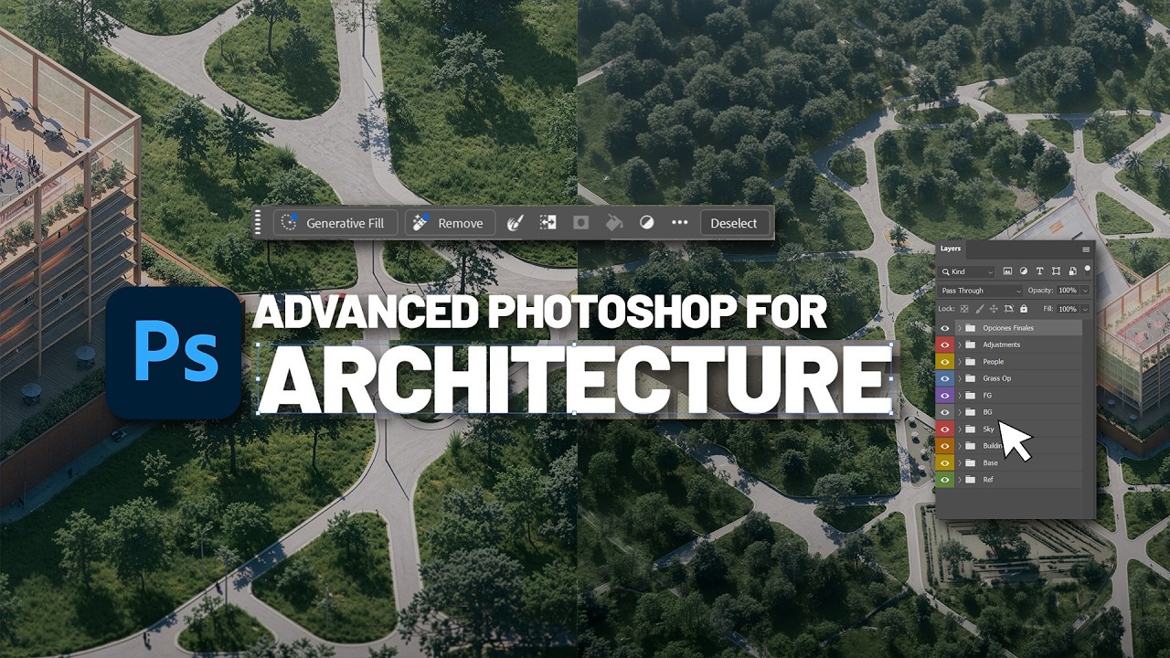 10 лайфхаков для архитекторов в Photoshop, которые мгновенно улучшат ваши чертежи.