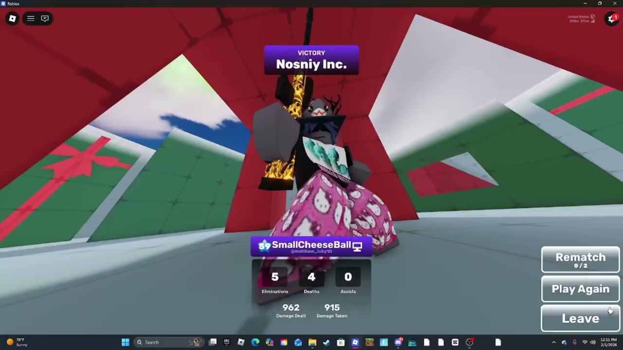 BEATING PEOPLE IN RIVALS LIKE NORMAL