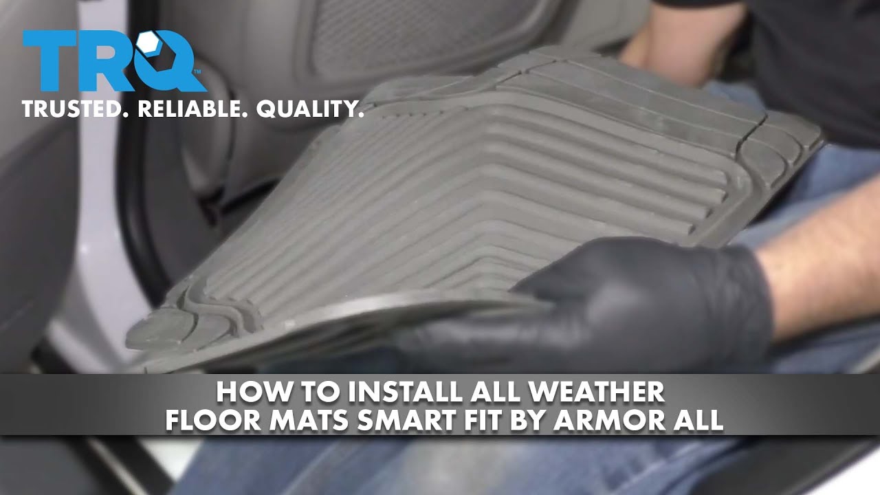 How To Install All Weather Floor Mats Smart Fit by Armor All