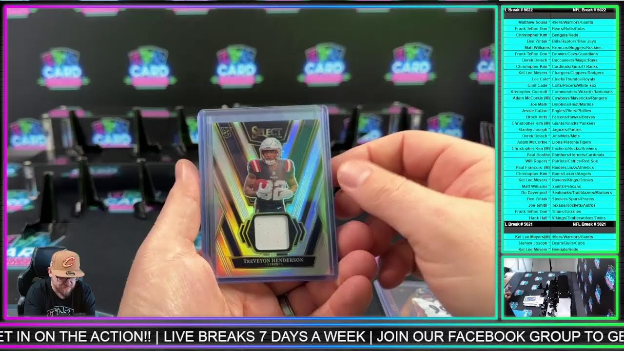 NFL BREAK # 5019