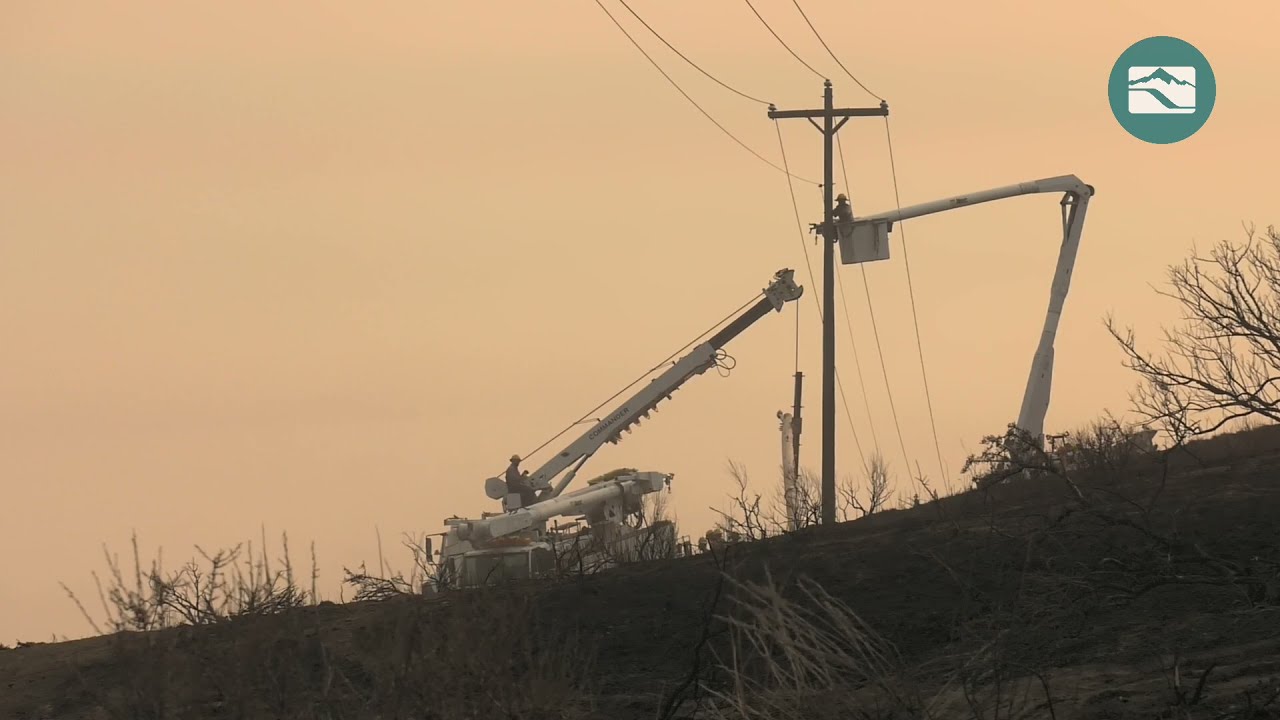 Protecting Wooden Poles from Wildfire