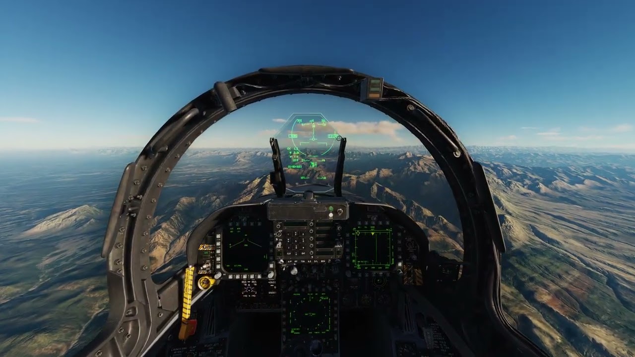 F18 dogfight (DCS 4k)........got 3 of them before ejecting!!!