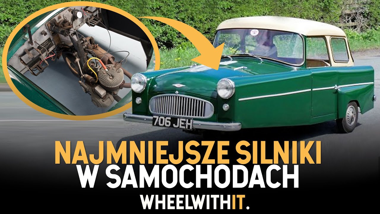10 Samochodów z najmniejszymi silnikami na świecie