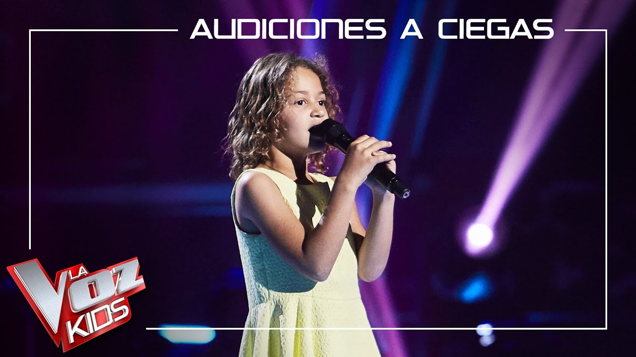 Leonor Villalba canta 'Colores en el viento' | Audiciones a ciegas | La Voz Kids Antena 3 2022