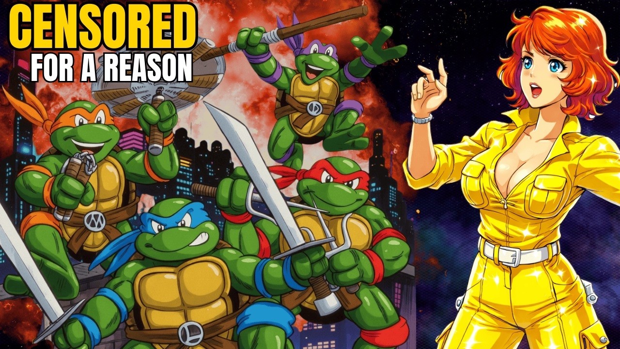 The UK Banned This Ninja Turtles Episode… Then Removed Michelangelo?!