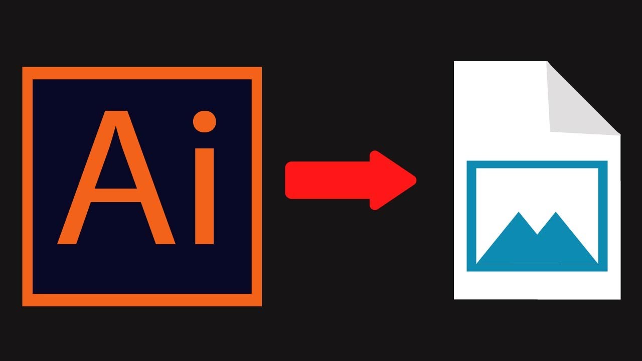 How to save illustrator as JPG (Picture).