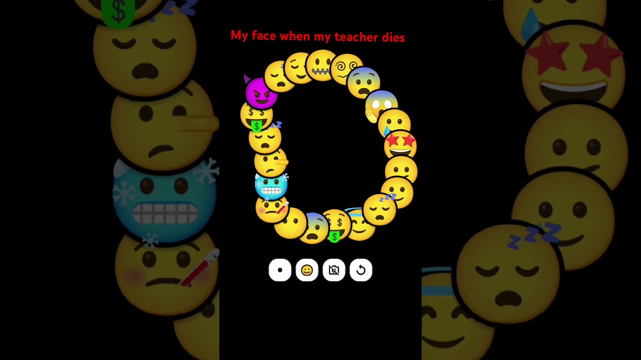 My face if my teacher died 