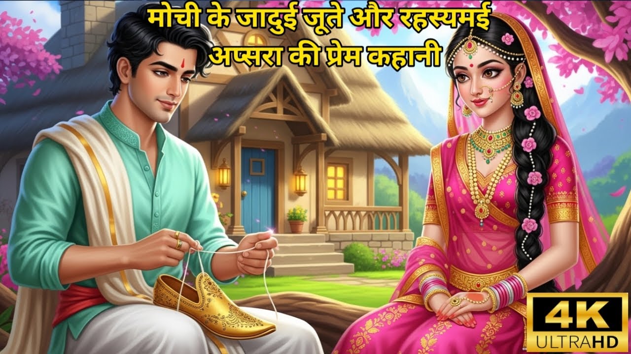 मोची के जादुई जूते और रहस्यमई अप्सरा की प्रेम कहानी || love story of cobbler and nymph #hindistories