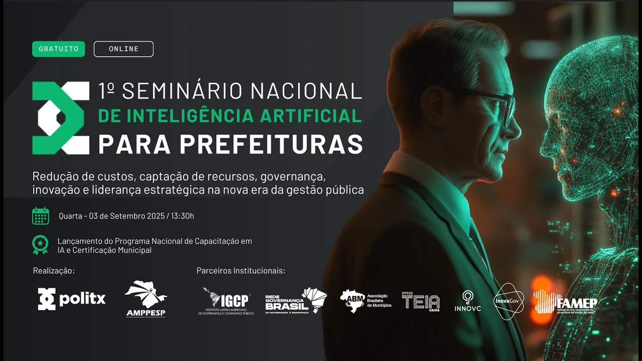 1º Seminário Nacional de Inteligência Artificial para Prefeituras