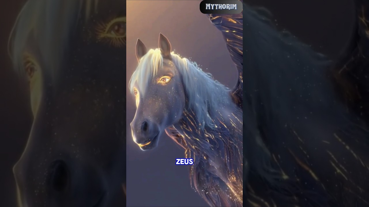 How Pegasus Was Born: The Winged Horse of Greek Mythology