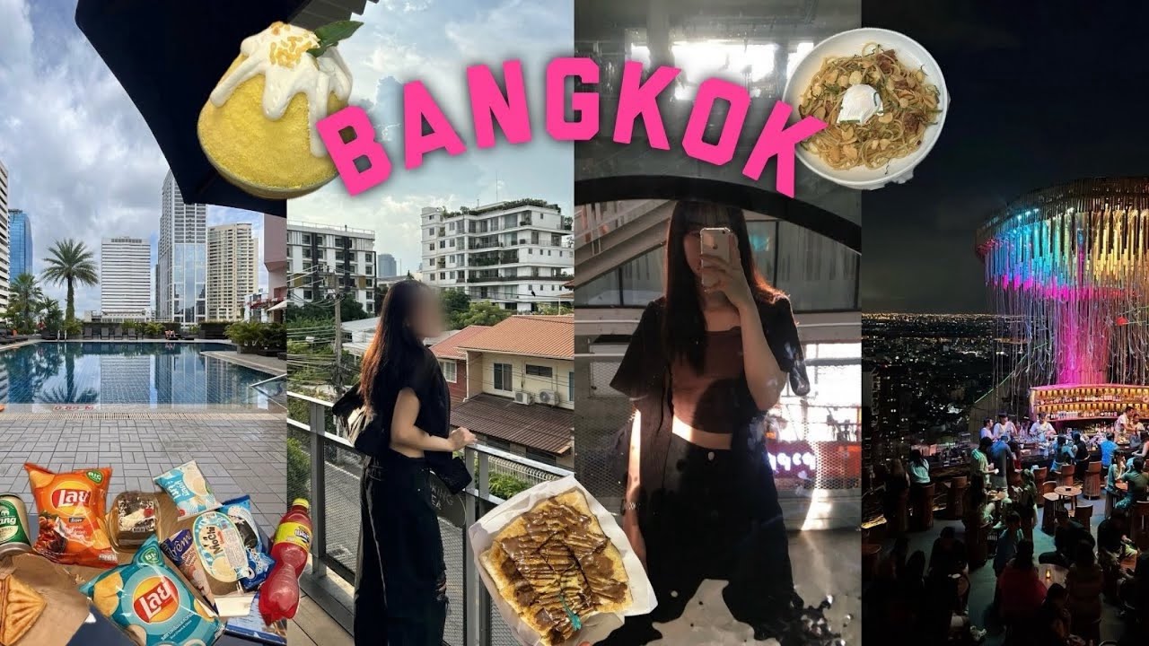 🇹🇭방콕 2주 살기 브이로그 ep.1 | 방콕 핫플 다 뿌셨다 ❤️‍🔥| 방콕 숙소 • 맛집 • 통로역 카페 • 티츄카 • 조드페어 야시장 • terminal 21