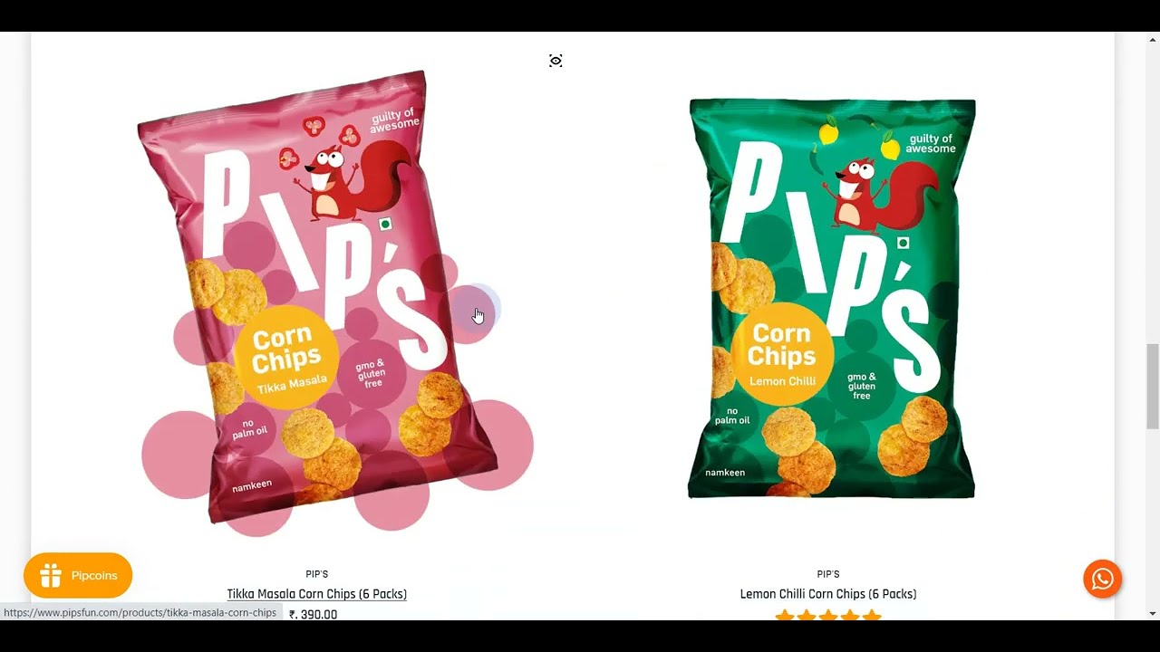 Champion Shopify Theme Walkthrough | PIP'S Snack Store