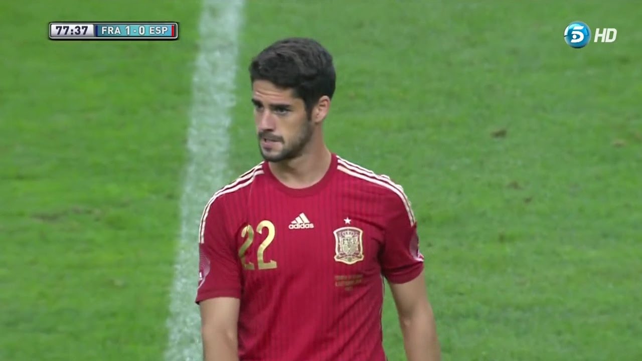 Isco vs France (Away) 14-15 HD 720p by madrid23iscohd