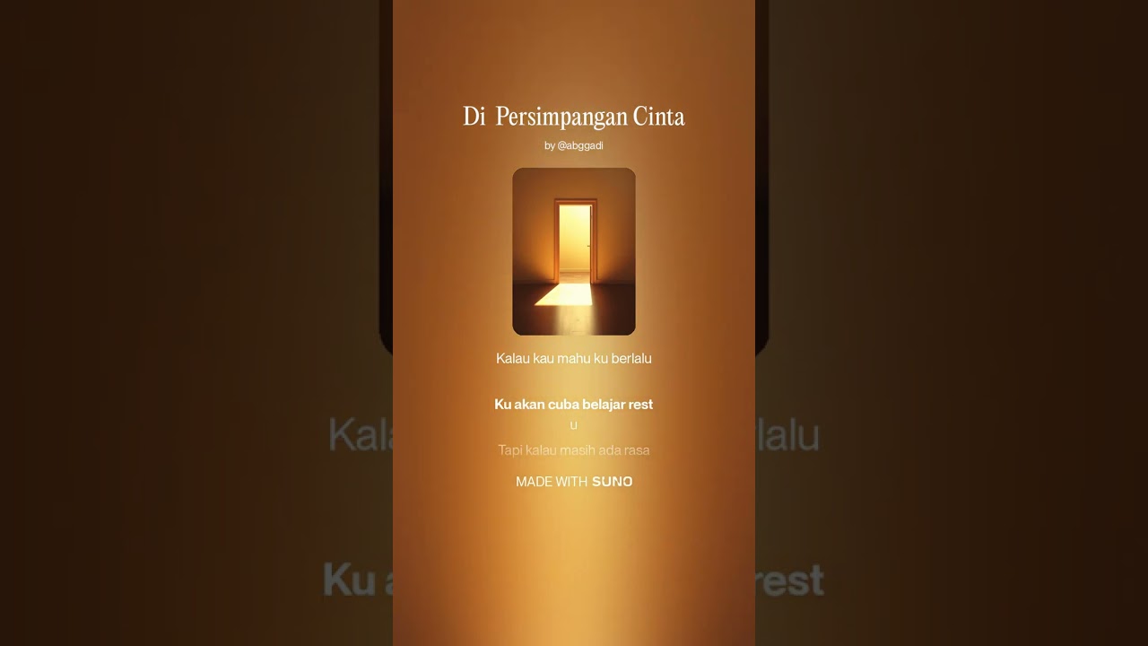 Di  Persimpangan Cinta