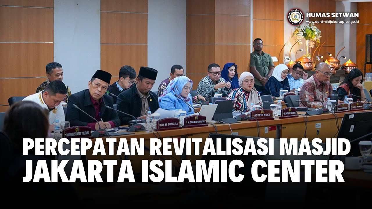 Revitalisasi Masjid JIC Rampung Sebelum Lima Abad Jakarta