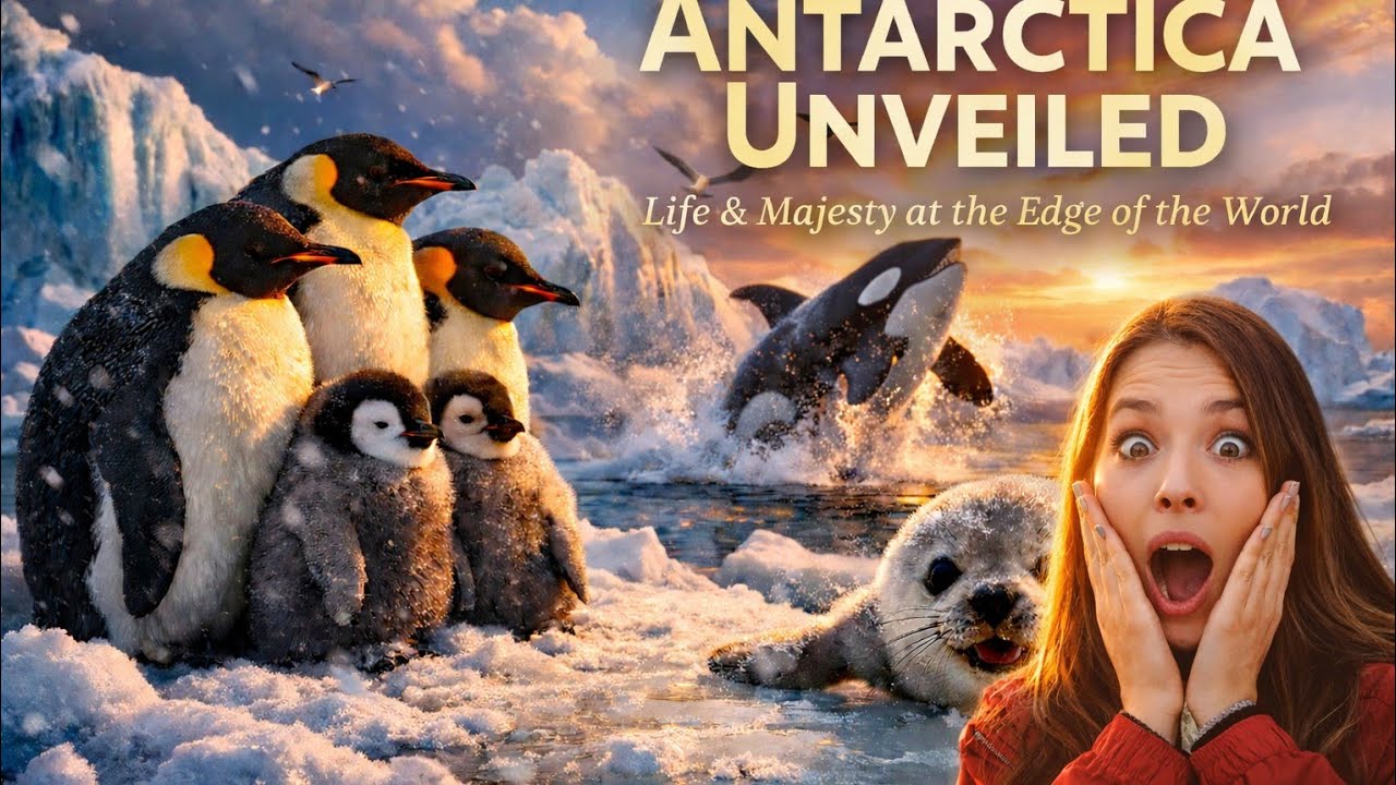 Antarctica Unleashed: The Frozen World of Wildlife and Survival