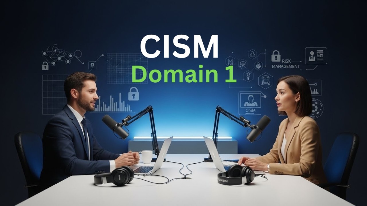 CISM Domain 1 Masterclass (2026) | Security Governance Podcast for ISACA CISM Exam Success