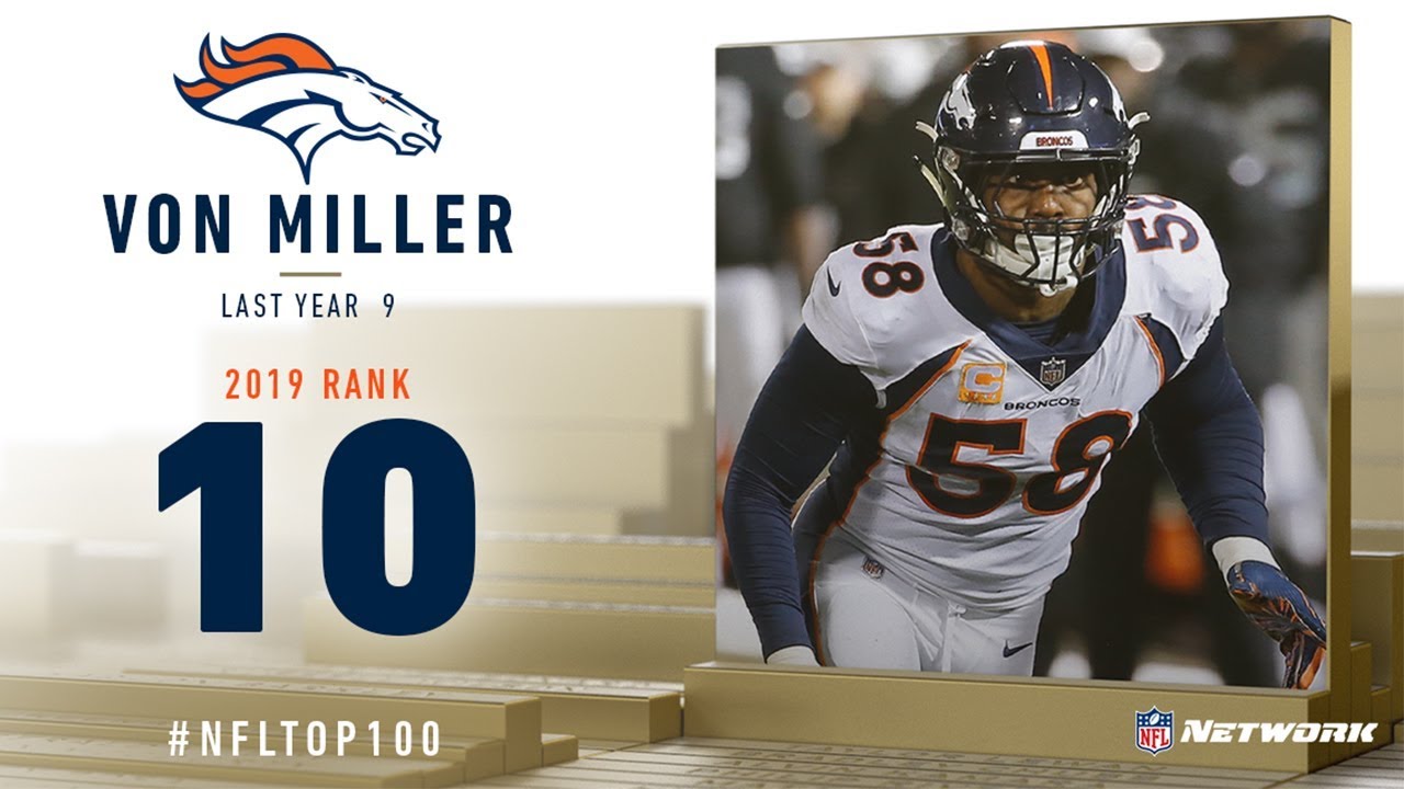 #10: Von Miller (LB, Broncos) | Top 100 Players of 2019 | NFL