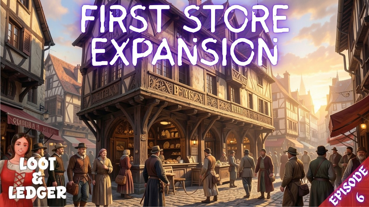 FIRST STORE EXPANSION - Loot & Ledger - Episode 6