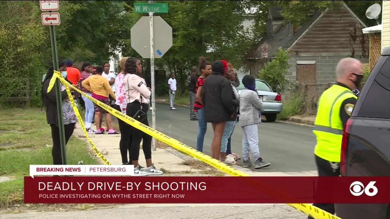Man killed in drive-by shooting in Petersburg