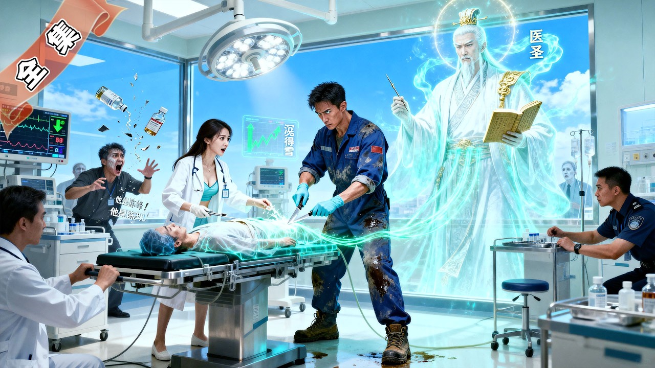 醫院不起眼的維修工竟是消失已久的神醫！專家都搖頭的瀕死患者，被他隨手指導的實習生1秒救活！所有人上趕著跪地拜師！ #天下短劇 #男頻爽劇 #都市伝説