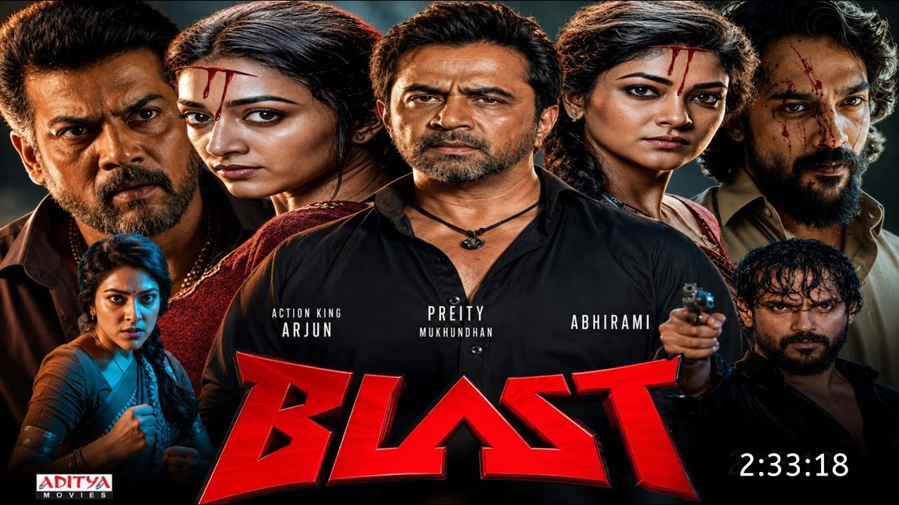 Blast Full Movie Hindi Dubbed 2026 Latest Collection Update | Arjun Sarja | Abhirami | New South ...