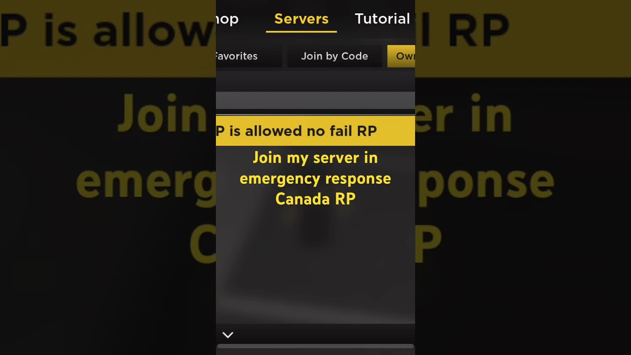 Canada RP animal RP is allowed no fail RP