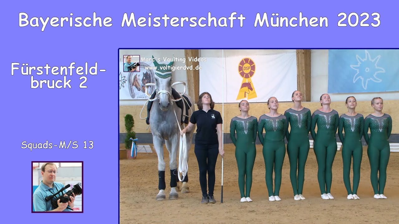 Fürstenfeldbruck 2 - Squads-M 14 - Bayerische Meisterschaft München 2023