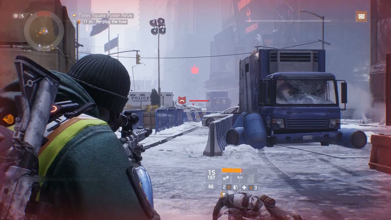 The Division 1 - Times Square Power Relay Legendary Solo (Sniper Build Only)