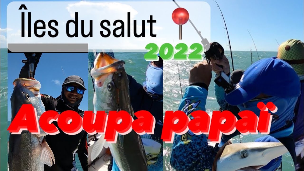 Pêche en Guyane  retour aux îles du salut 🚤🎣🇬🇫