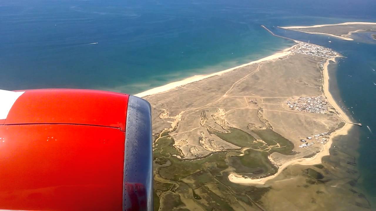 Jet 2 Landing at Faro Airport Algarve