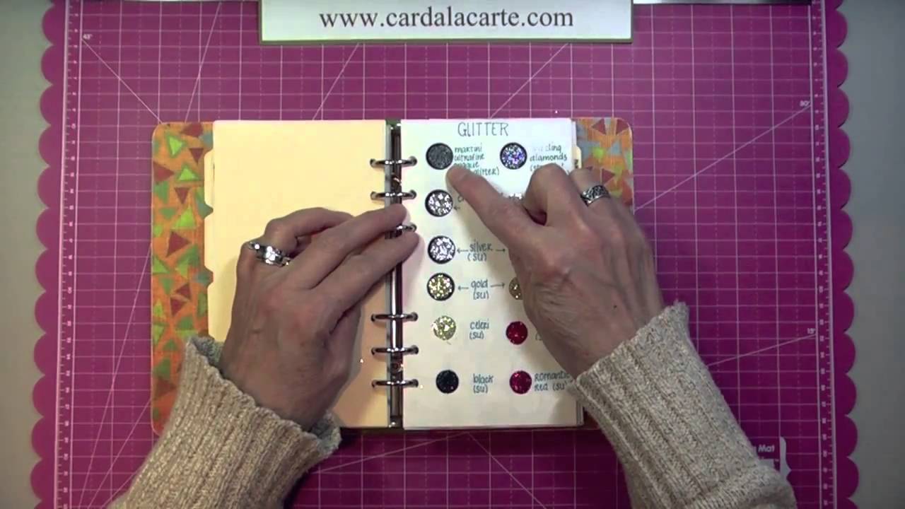 CALC Arts & Crafts Supplies Inventory Binder
