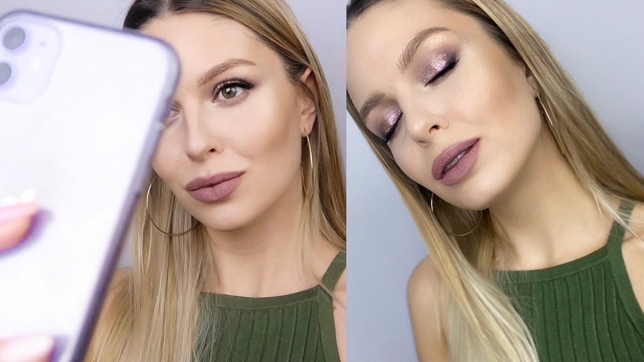 ПРАЗДНИЧНЫЙ МАКИЯЖ✨СОБИРАЙСЯ СО МНОЙ | 0 to 100 MAKEUP TRANSFORMATION
