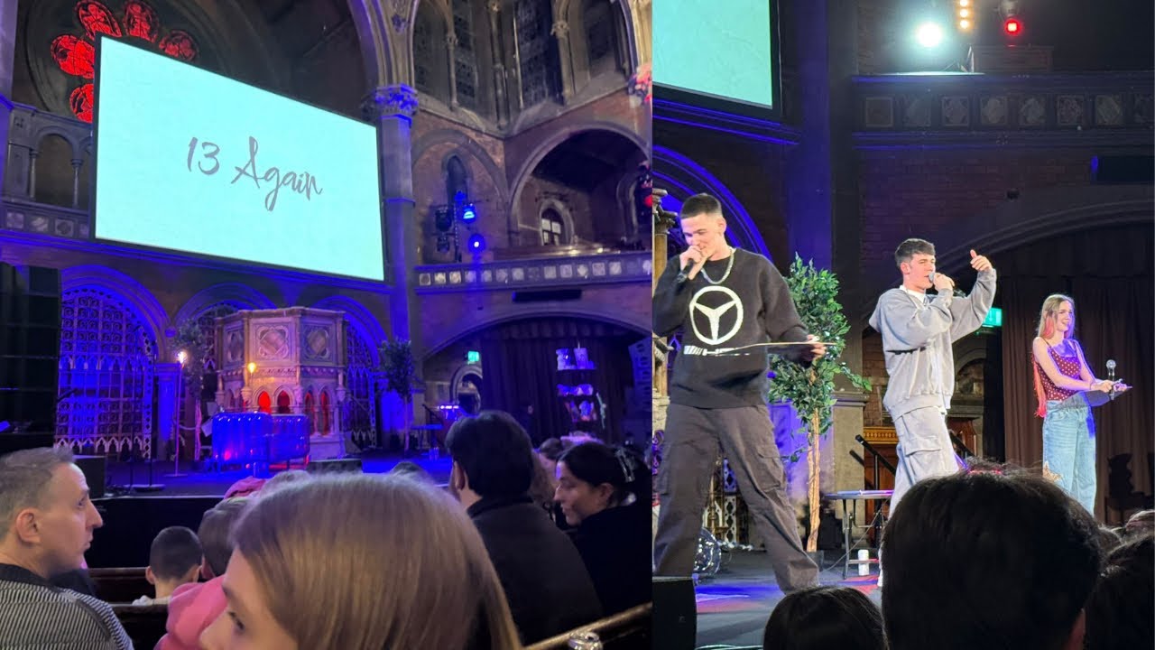 13 again podcast Union Chapel London live vlog .  @13AgainPod