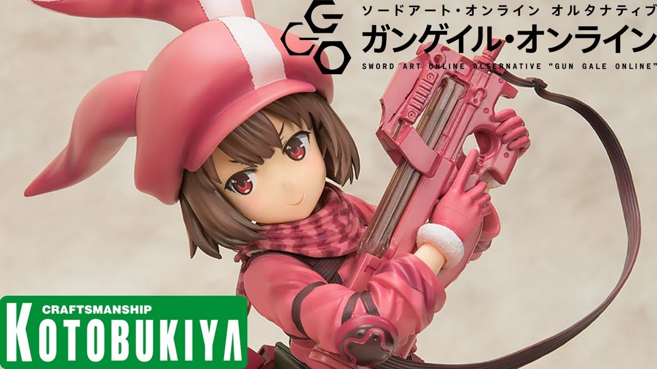 Llenn - Sword Art Online Alternative Gun Gale Online - 1/7 Scale (Kotobukiya) Unboxing
